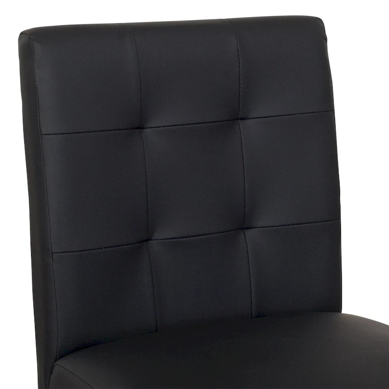 Leila Upholstered 31 Bar Height Barstool