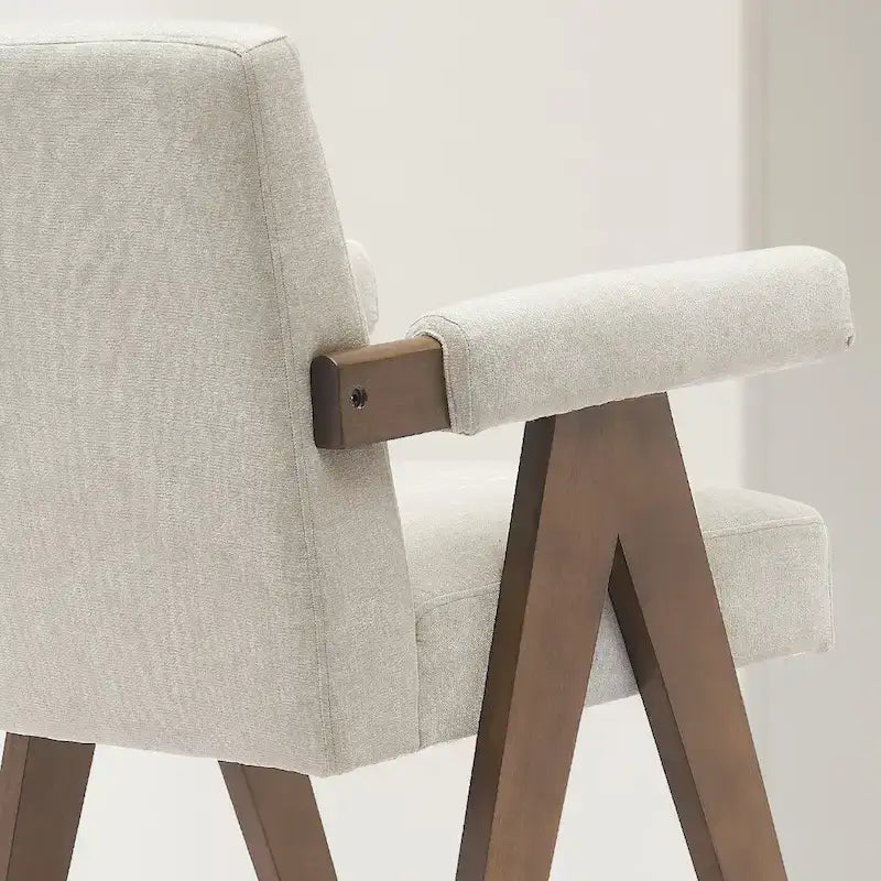 Contemporary Upholstered Counter Height Stools Single