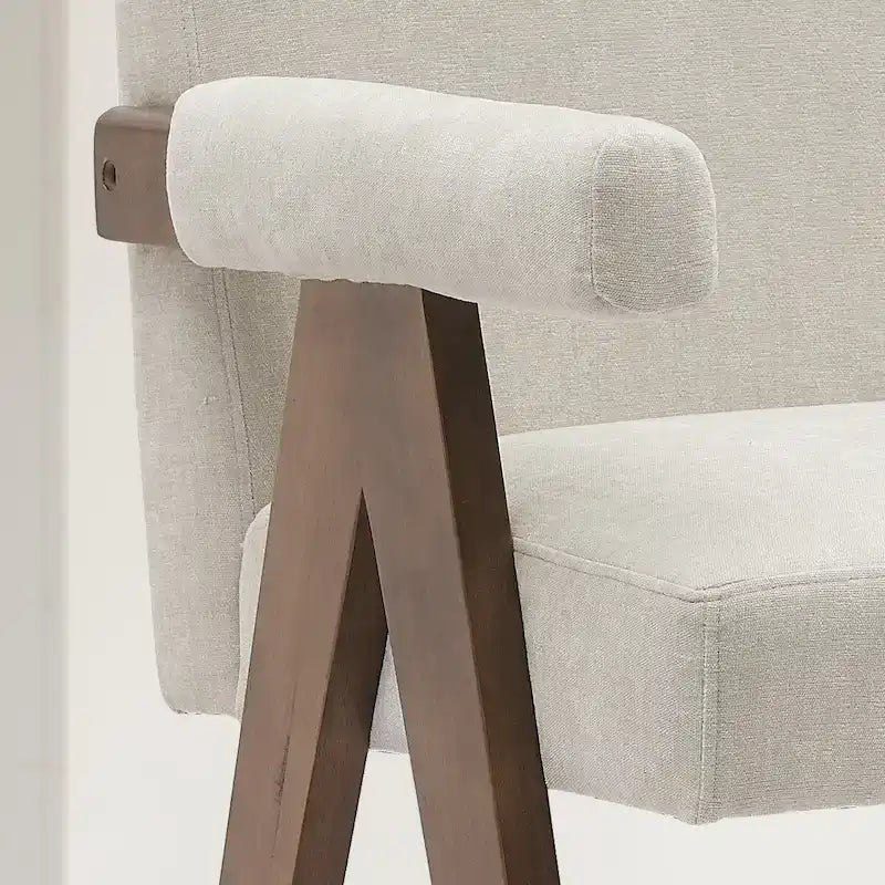 Contemporary Upholstered Counter Height Stools Single