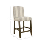 HomePop Curved Back 24 Counter Stool - 24 inches