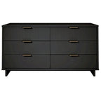 Manhattan Comfort Granville 55.07 Modern Double Wide 6 Drawer Dresser
