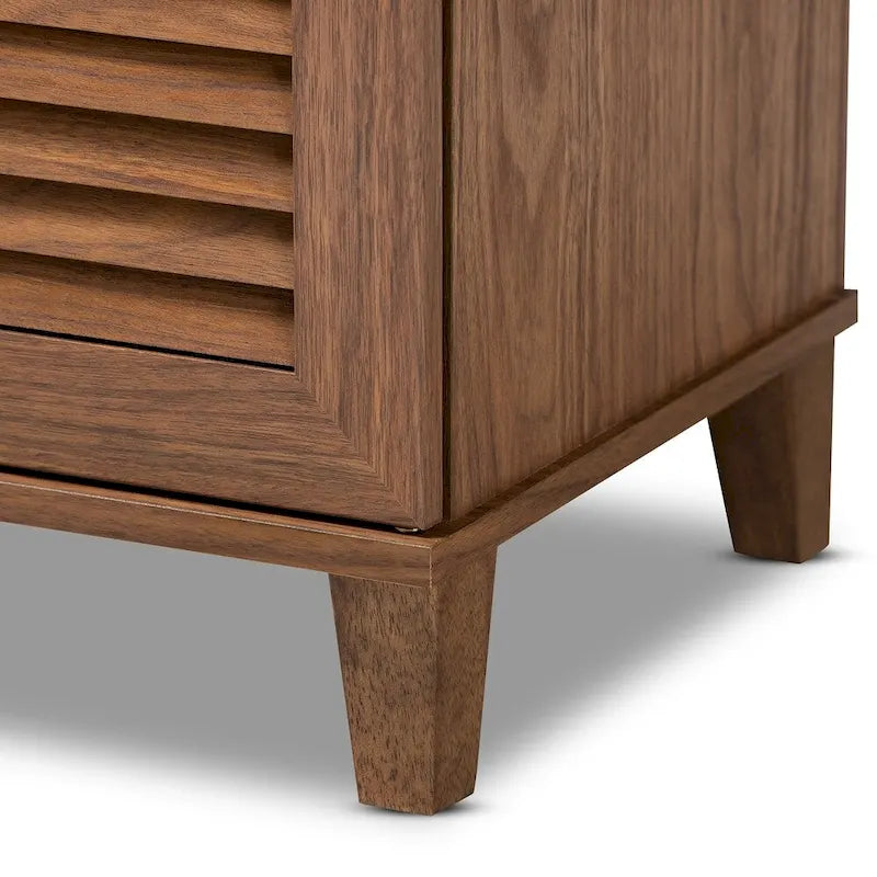Copper Grove Zdolbuniv Wood 8-shelf Shoe Storage Cabinet