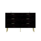 FUFU&GAGA Modern Double 6-Drawer Dresser Chest Of Drawers Cabinet