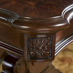Richland 96 Inch Traditional Dining Table, Brown