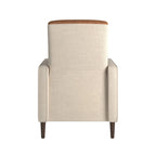 Leo Two-tone Push-back Recliner Chair by iNSPIRE Q Classic