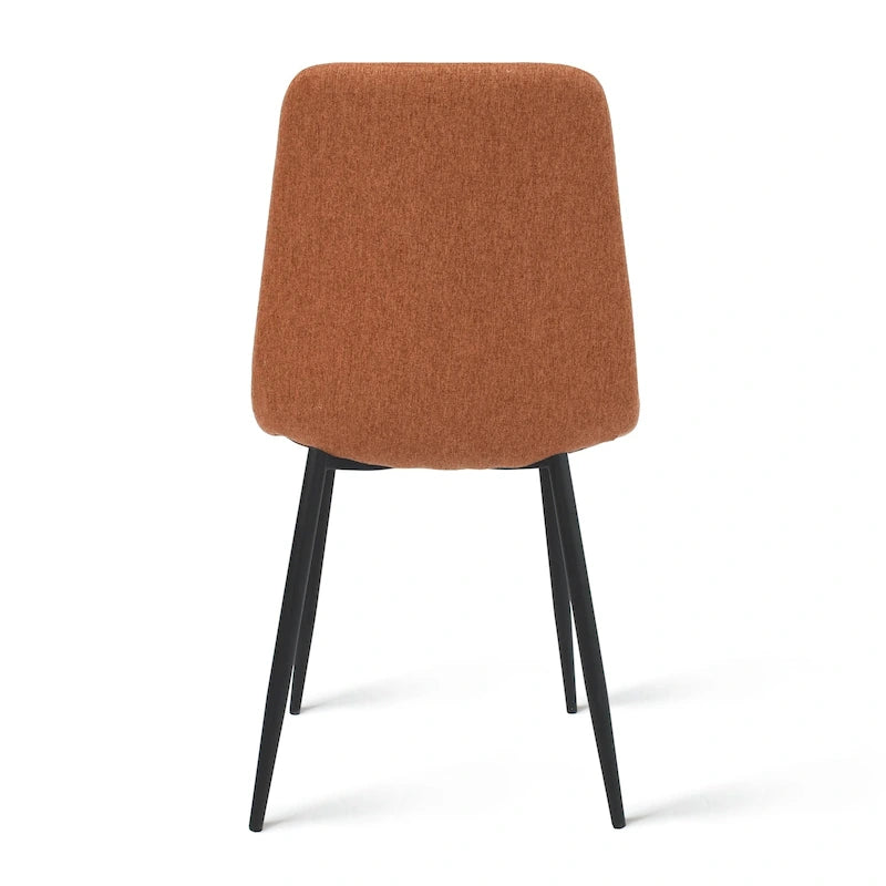 Modern Fabric Upholstered Dining Chairs (Set of 4) - 34x18x18