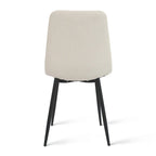 Modern Fabric Upholstered Dining Chairs (Set of 4) - 34x18x18