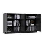 100% Solid Wood Sideboard with Glass or Solid Wood Doors by Palace Imports - 64 x 35.75