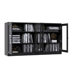 100% Solid Wood Sideboard with Glass or Solid Wood Doors by Palace Imports - 64 x 35.75