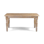 Grain Wood Furniture Valerie 63-inch Solid Wood Dining Table