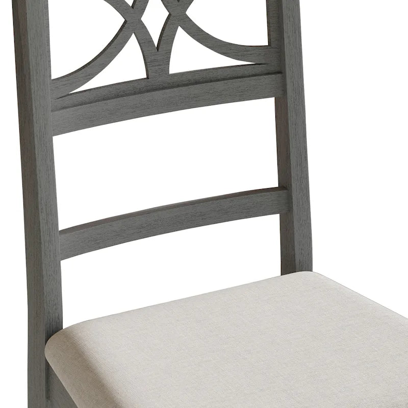 CraftPorch Mid-Century Modern Wooden Dining Chairs (Set of 2) - N/A