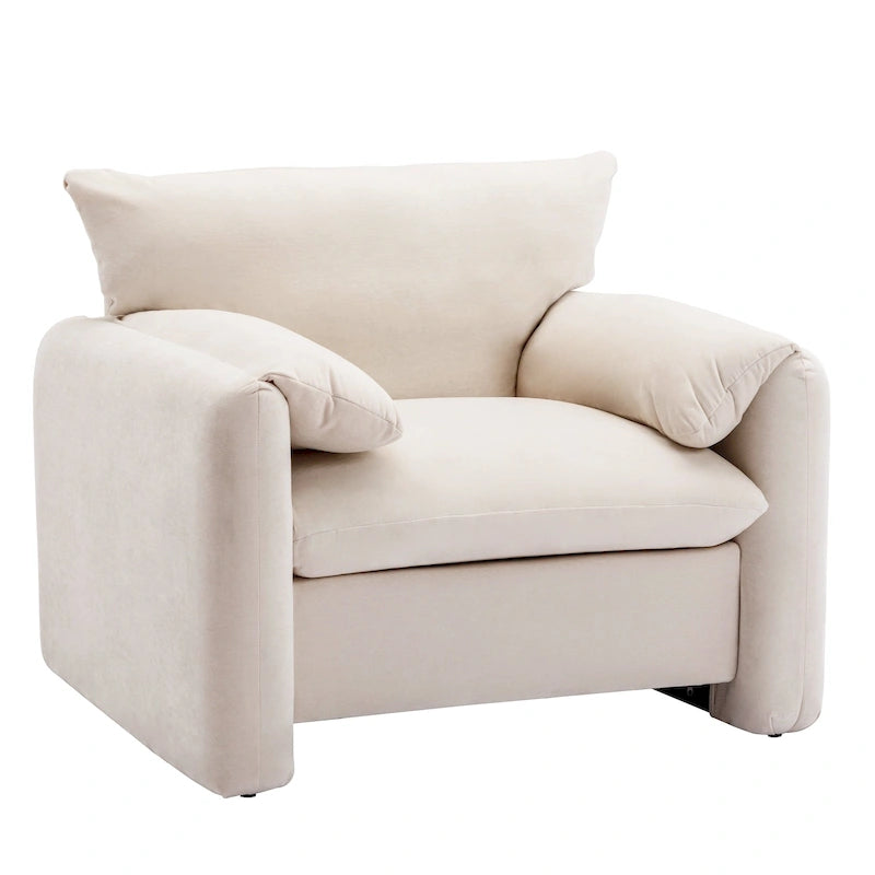 Modern Style Oversized Accent Chair for Living Room,Bedroom
