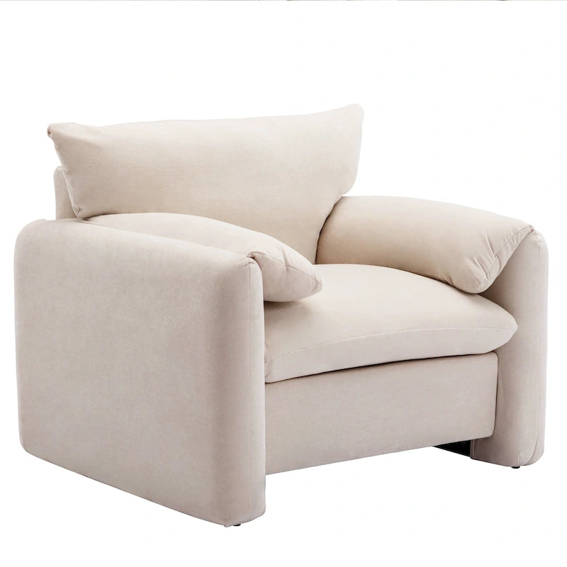 Modern Style Oversized Accent Chair for Living Room,Bedroom