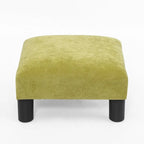 Adeco Ottoman Upholstered Fabric Footrest Pet Steps Dog Stair Stool