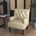 PU Accent Chair Leather Armchair Lounge Chair for Living Room