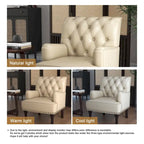 PU Accent Chair Leather Armchair Lounge Chair for Living Room