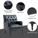 PU Accent Chair Leather Armchair Lounge Chair for Living Room