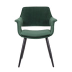 Porthos Home Fulco Velvet Mid-century Dining Chair