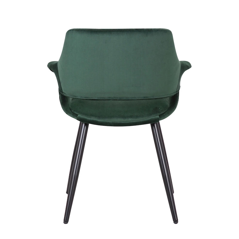 Porthos Home Fulco Velvet Mid-century Dining Chair
