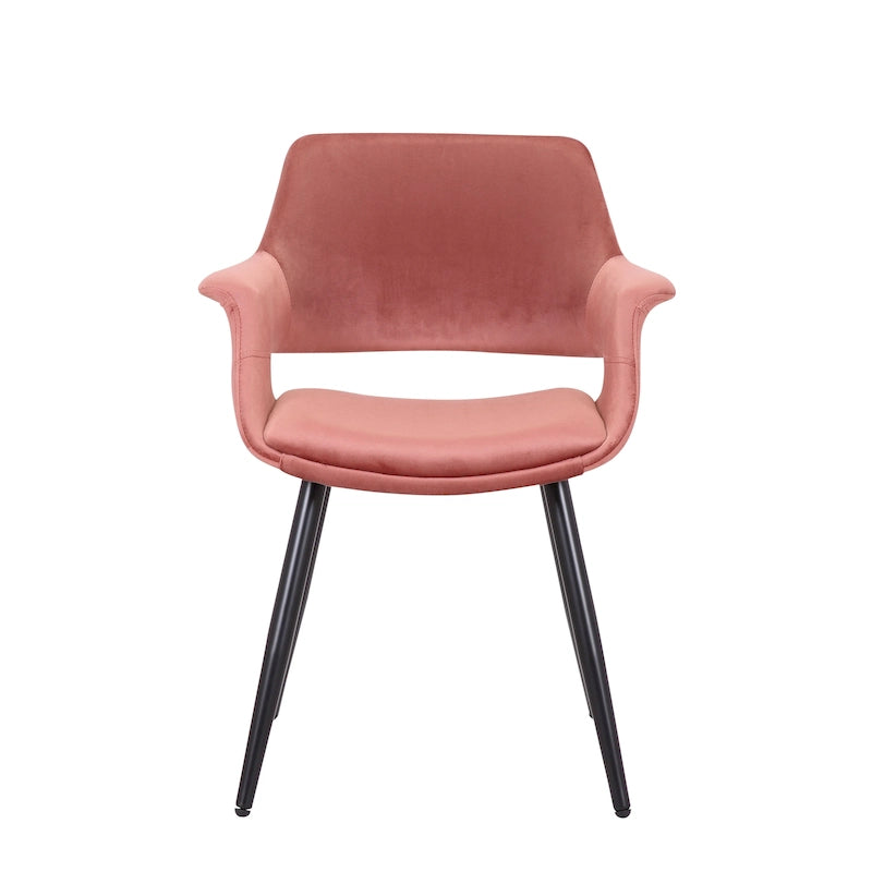 Porthos Home Fulco Velvet Mid-century Dining Chair