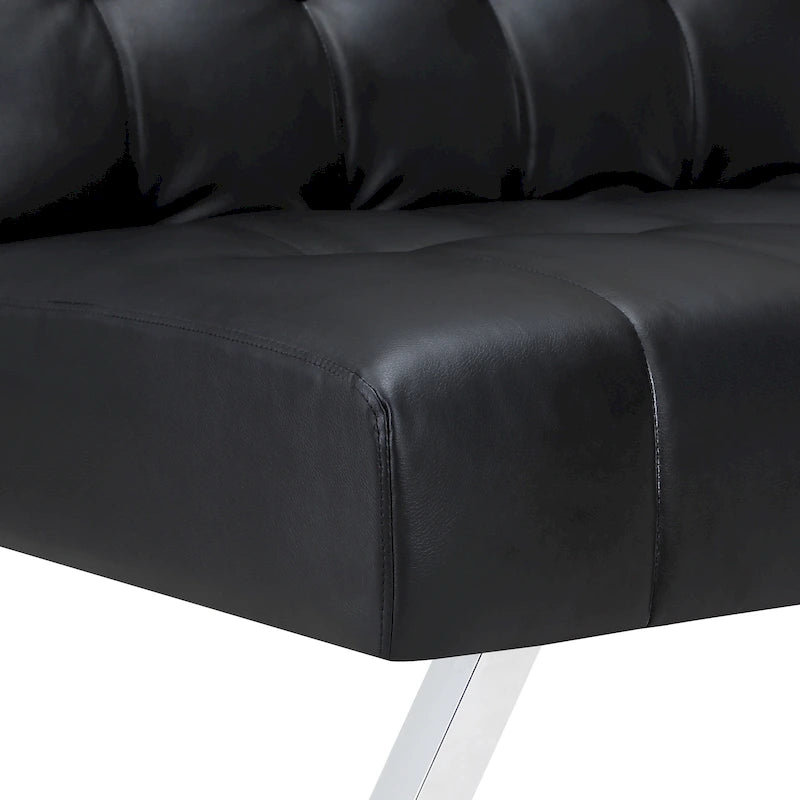 Sawyer Futon with Stainless Steel Legs