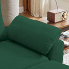 Jarenie 79.72 L Shaped Sofa with Storage Ottoman for Living Room