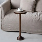COZAYH Pedestal Small Drinking Table, Contemporary Side Table
