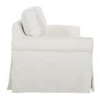 Porch & Den Zuni Mid-century Slipcover Loveseat