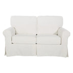 Porch & Den Zuni Mid-century Slipcover Loveseat