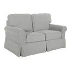 Porch & Den Zuni Mid-century Slipcover Loveseat