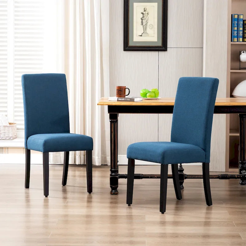 Grandview Upholstered Linen Fabric Dining Chair - 38.6