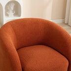 SEYNAR Modern Glam Upholstered 360 Degree Swivel Accent Armchair Set of 2