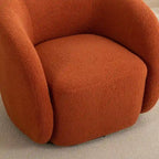 SEYNAR Modern Glam Upholstered 360 Degree Swivel Accent Armchair Set of 2