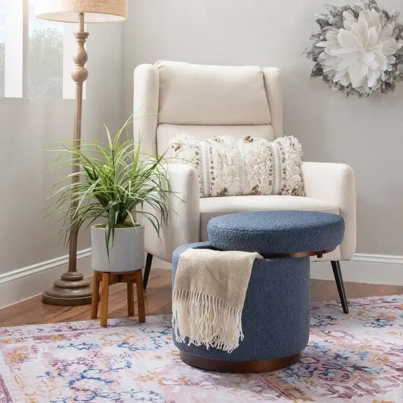 Rue Sherpa Storage Ottoman