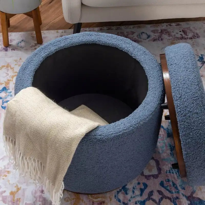 Rue Sherpa Storage Ottoman