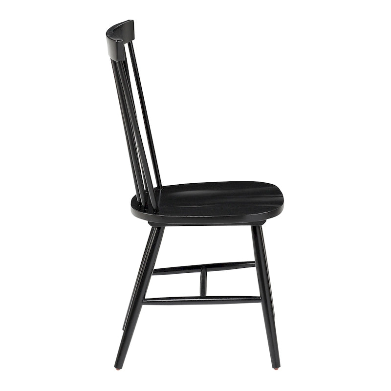 Eagle Ridge Farmhouse Windsor-style Dining Chairs (Set of 2)