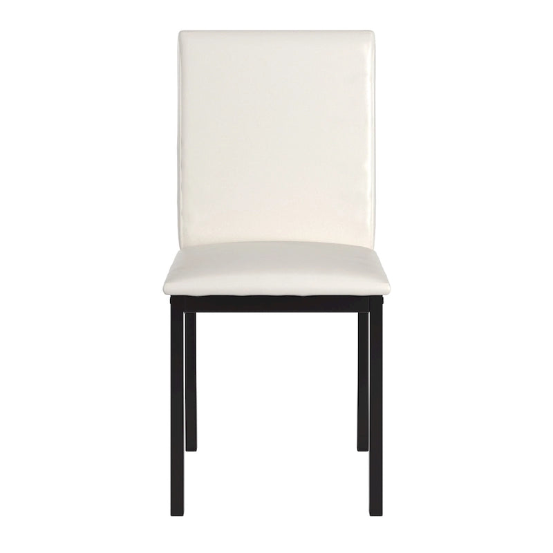 Darcy Espresso Metal Upholstered Dining Chair (Set of 2) by iNSPIRE Q Bold