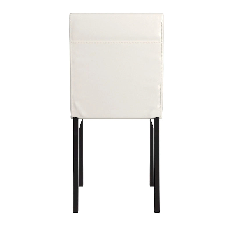 Darcy Espresso Metal Upholstered Dining Chair (Set of 2) by iNSPIRE Q Bold