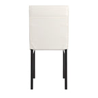 Darcy Espresso Metal Upholstered Dining Chair (Set of 2) by iNSPIRE Q Bold