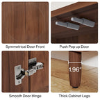 Modern Buffet Cabinet Sideboard with Storage - N/A