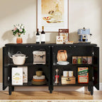 Modern Buffet Cabinet Sideboard with Storage - N/A