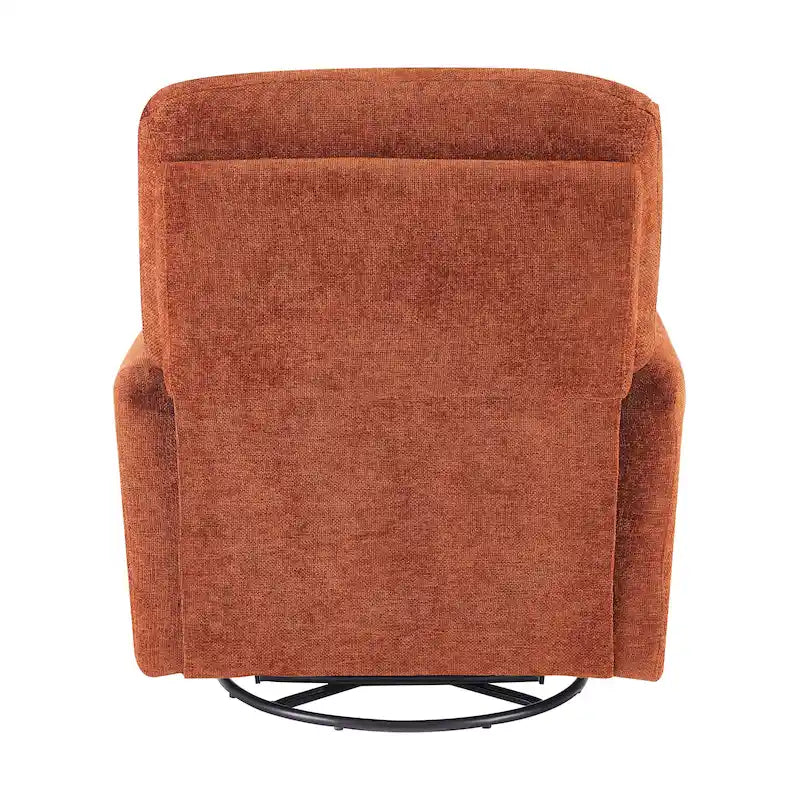 Heido 360 Degree Swivel Glider Manual Recliner Leisure Chair Set of 2