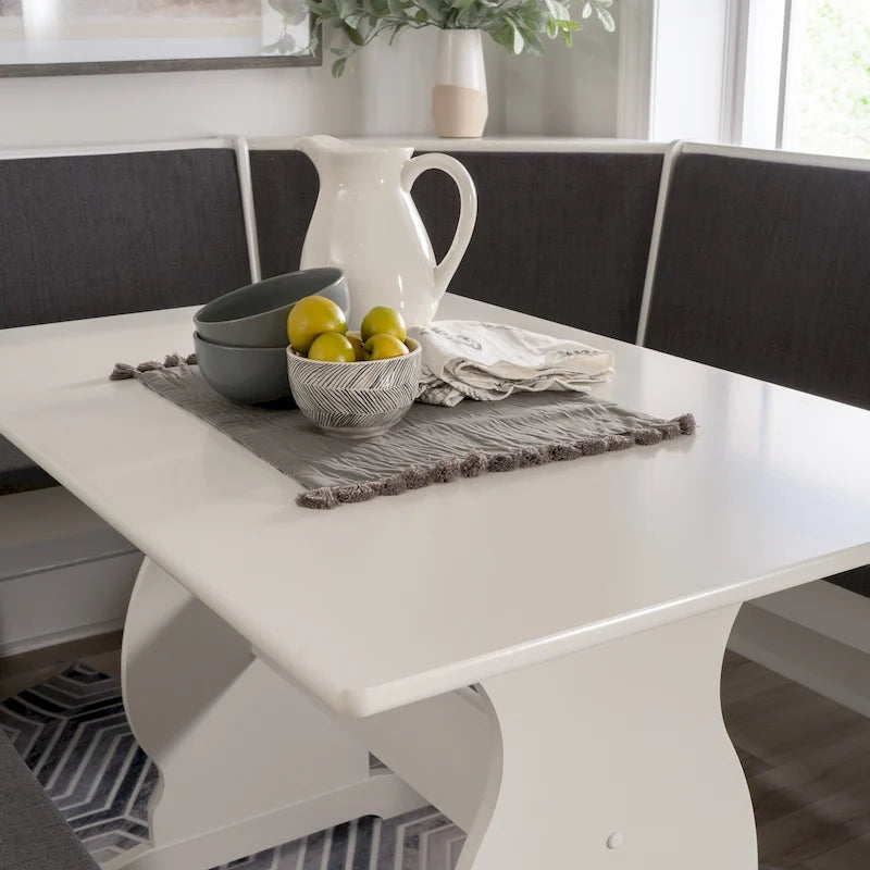 Hannah Breakfast Nook 3-piece Dining Set