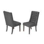 Best Quality Furniture 9-piece Rustic Extending Grey Dining Set