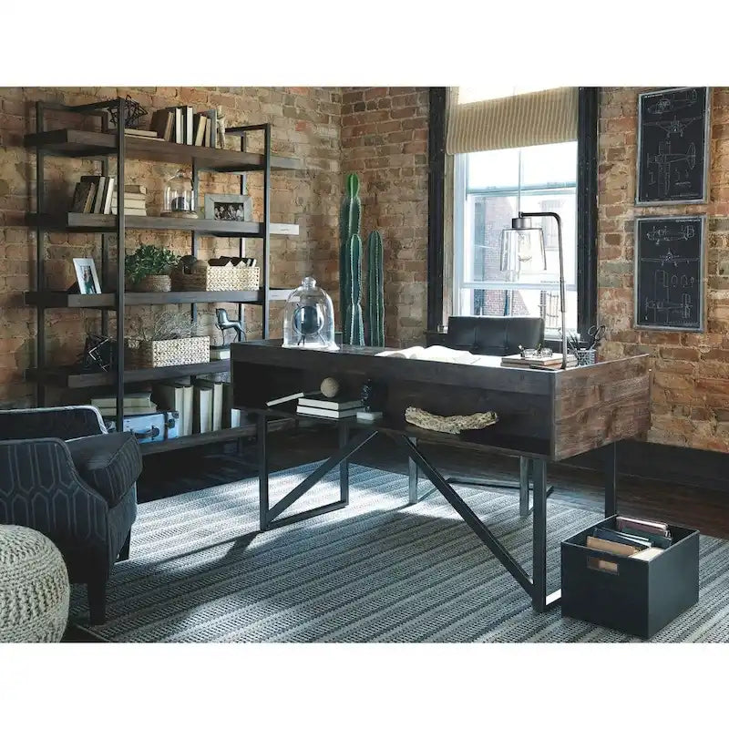 Brown Home Office Desk