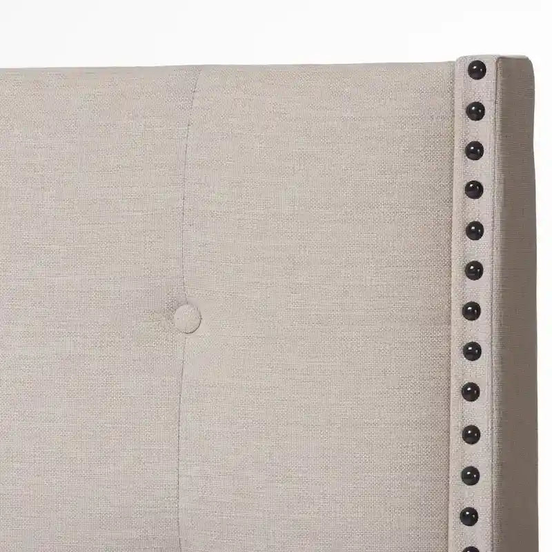 Copper Grove Tarahne Contemporary Fabric Upholstered Bed