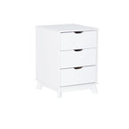 Purcell Pine Wood 3-Piece Bedroom Set with 6-Drawer Dresser and 3-Drawer Nightstands (Set of 2)