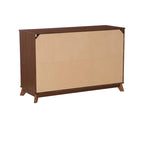 Purcell Pine Wood 3-Piece Bedroom Set with 6-Drawer Dresser and 3-Drawer Nightstands (Set of 2)