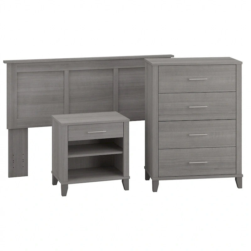 Somerset Full/Queen Size Headboard Bedroom Set by Bush Furniture