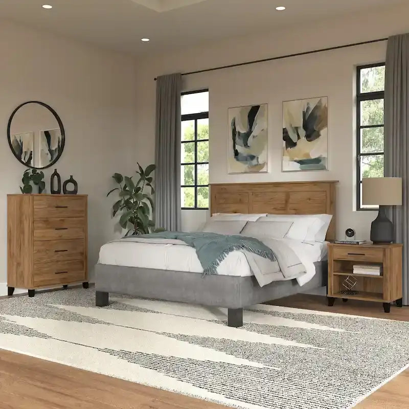 Somerset Full/Queen Size Headboard Bedroom Set by Bush Furniture